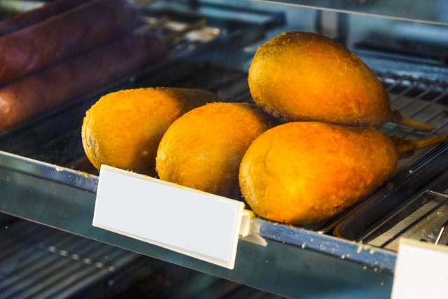 アメリカンドッグ写真