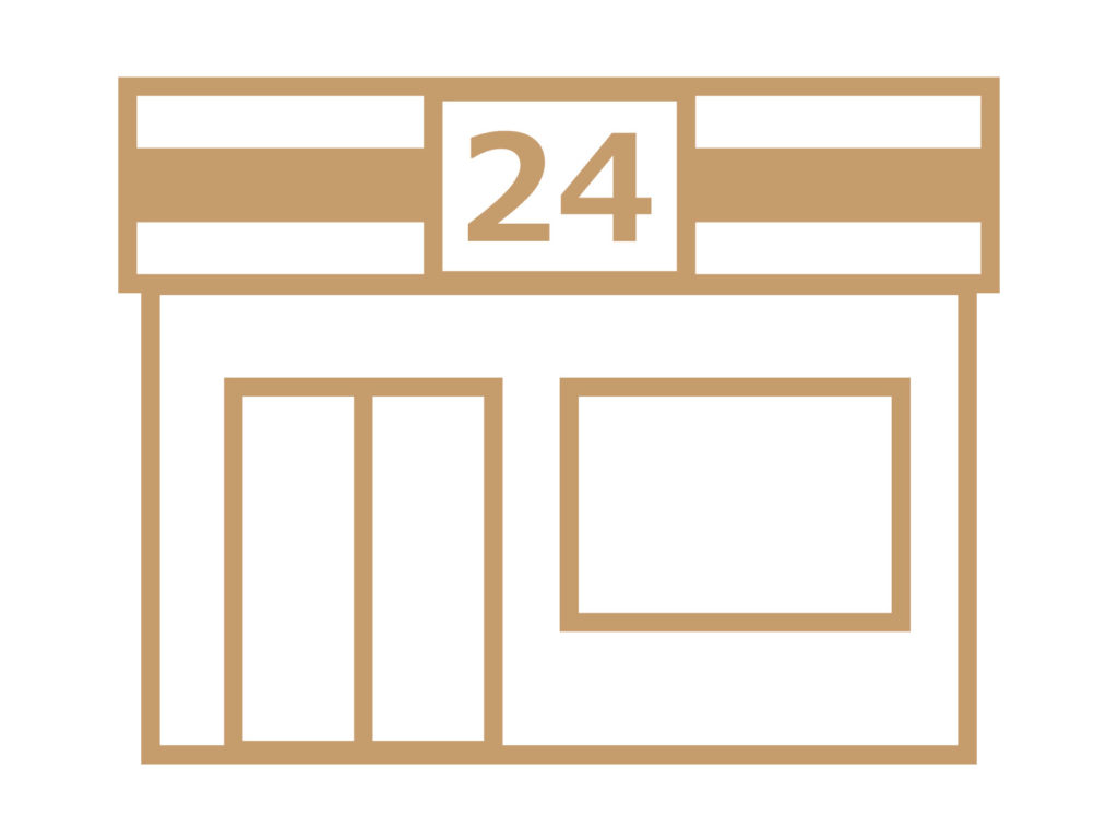 コンビニのイラスト