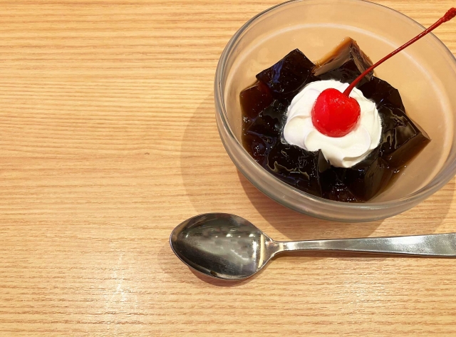 コーヒーゼリーの写真
